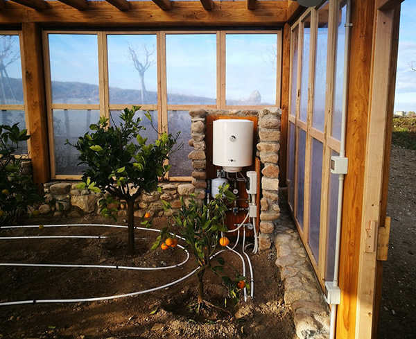 Tecnowood a Brescia, limonaie in legno per proteggere le piante di limone