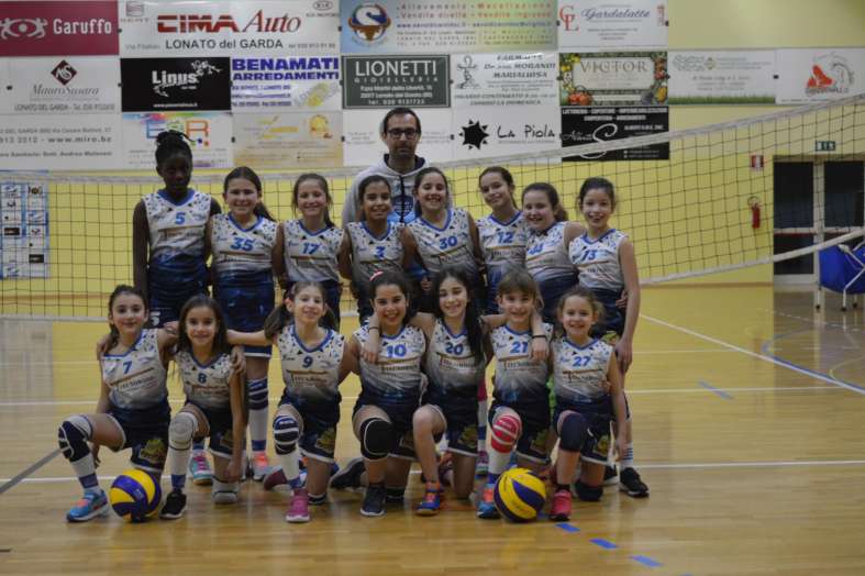 Tecnowood legno, sponsor under 12 volley Lonato