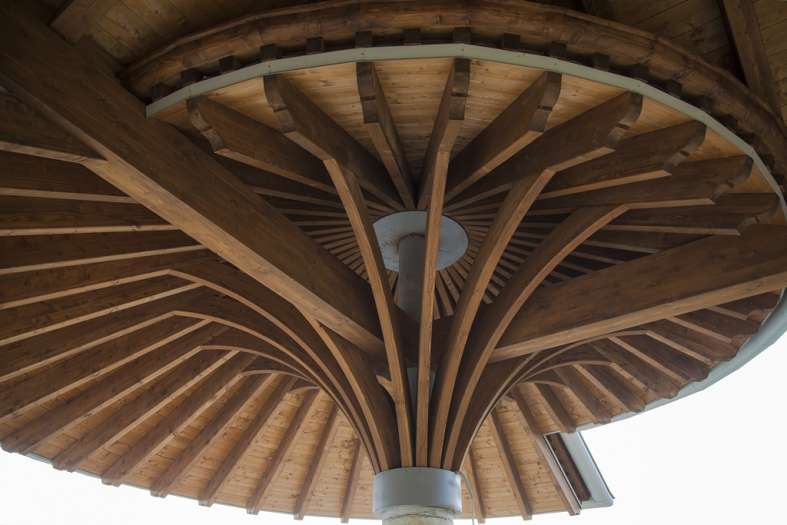 Tecnowood Brescia, tettoia in legno 
