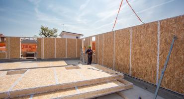 Tecnowood a Brescia, casa in legno