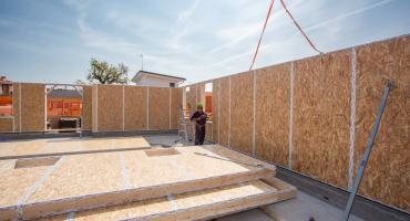 Tecnowood a Brescia, casa in legno