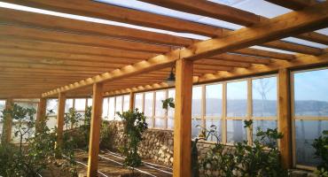 Tecnowood Brescia, limonaia in legno 