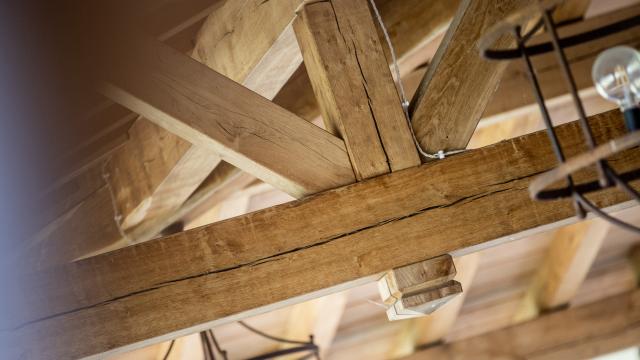 Tecnowood, ristorante Pietracavalla copertura in legno